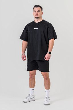 GYM ESSENTIALS & Sweatshorts NO BS black set